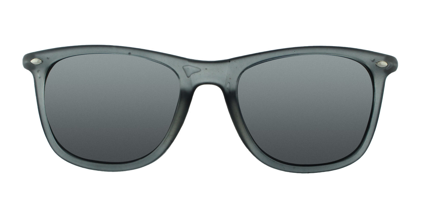 Throwback - Polarized Classic Standard Spring Hinge Iced Charcoal (Silver Mirror)