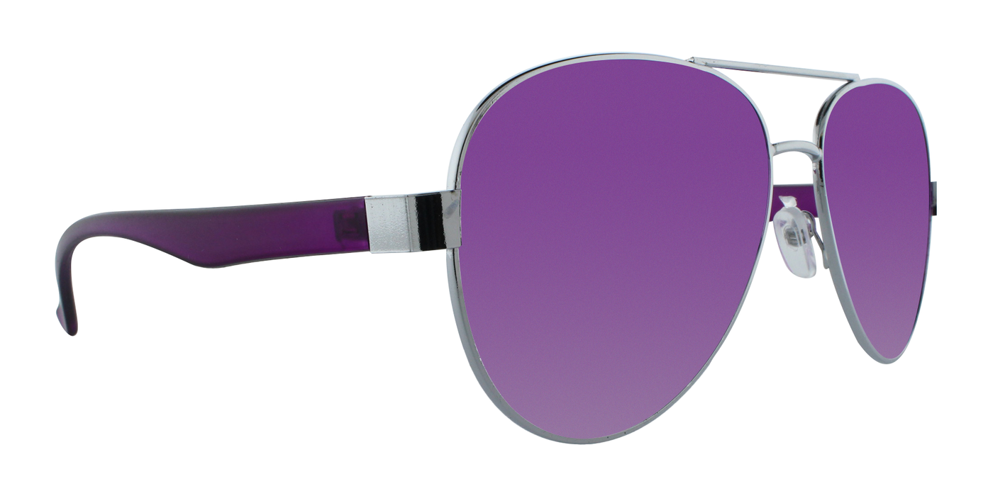 Solace - Fashion Aviator with Matte Finish (Purple)