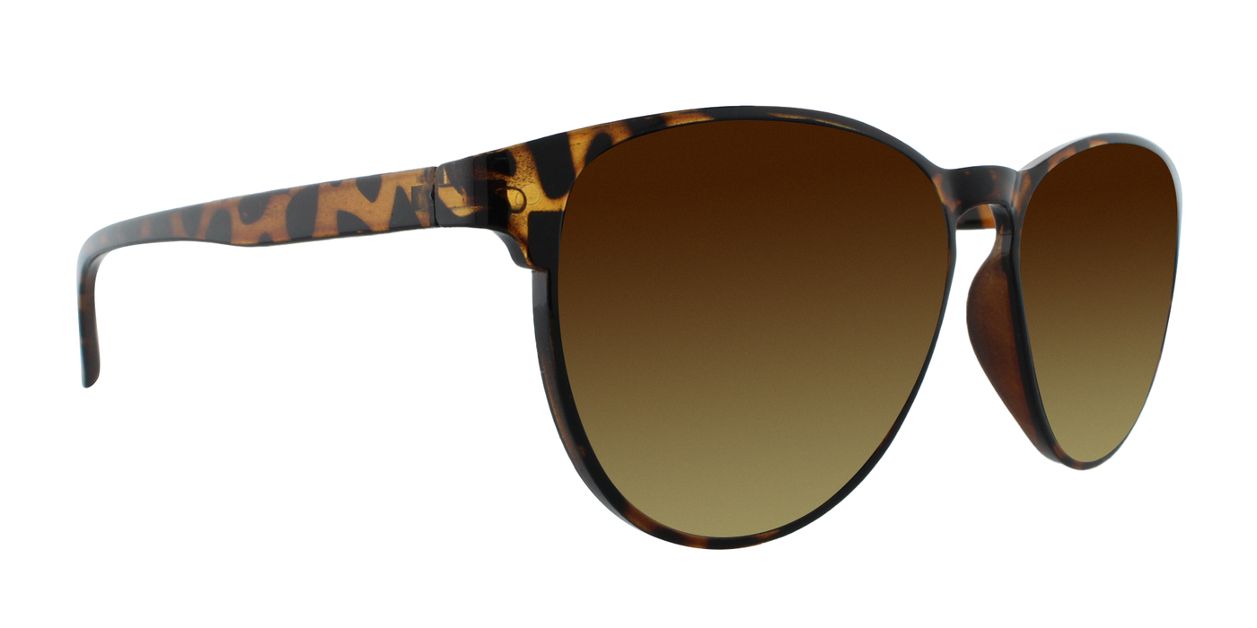 Audrey - Lightweight Fashion with Tortoise Frame (Amber)