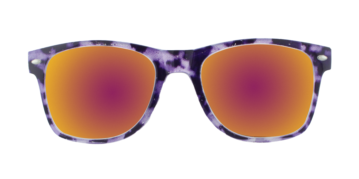 Ripple - Retro Print Purple Marble (Purple Mirror)