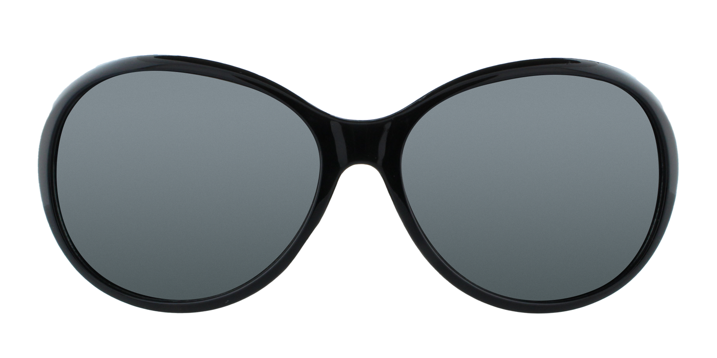 Haylea - Polarized Polished Fashion with Metal Accents (Smoked)