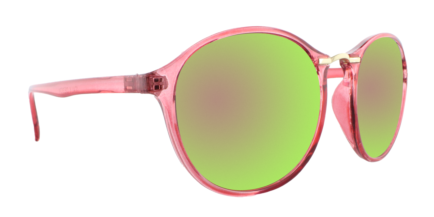 Jackie - Lightweight Fashion with Watermelon Translucent Frame (Pink Mirror)