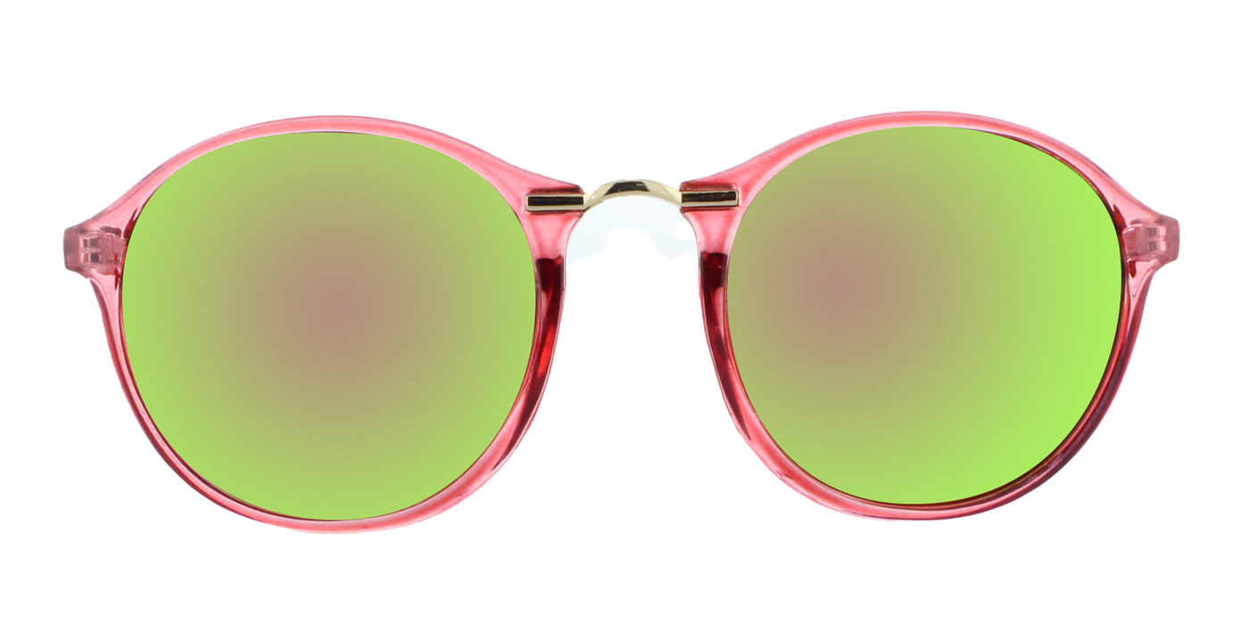 Jackie - Lightweight Fashion with Watermelon Translucent Frame (Pink Mirror)