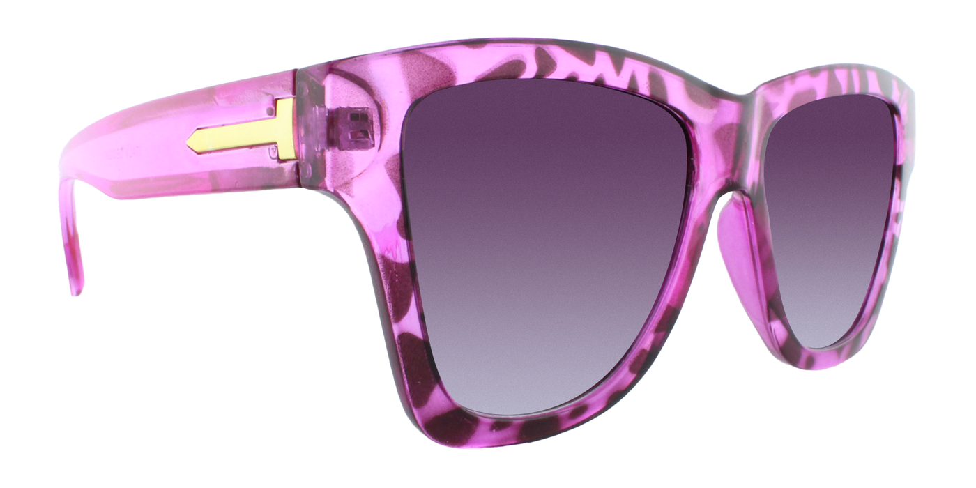 Luna - Polarized Classic Fashion Pink Demi (Smoked)