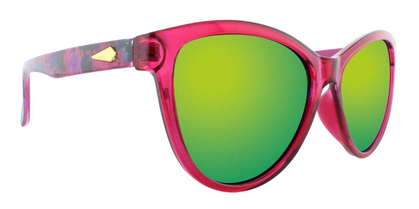 Daedra - Polarized Classic Fashion Pink (Sunburst Mirror)