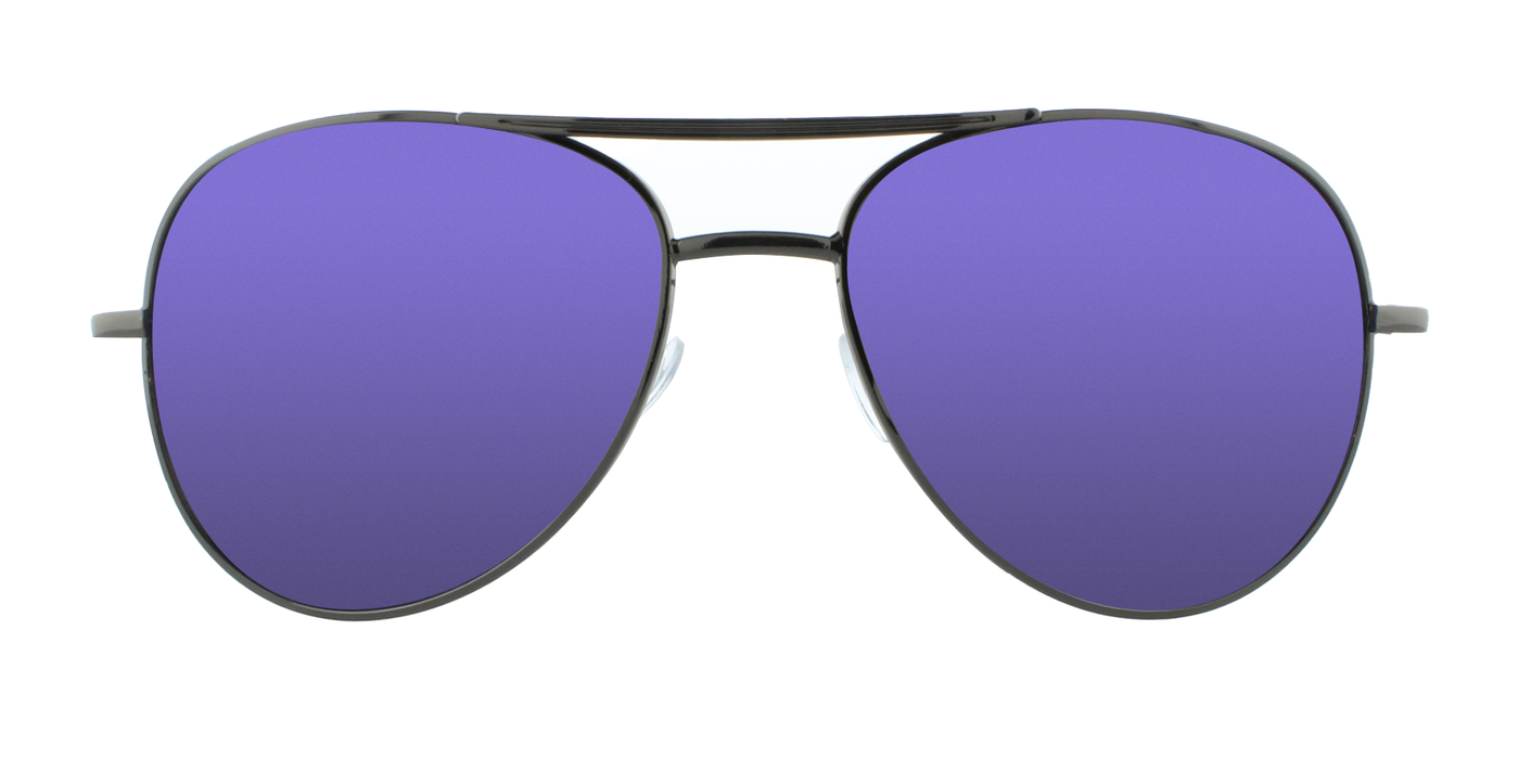 Fuselage - Full-Size Aviator Gunmetal (Ice Blue Mirror)