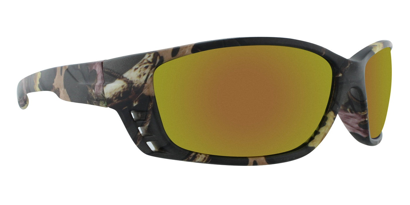 Archer - Polarized Camouflage Sports Wrap (Gold Sunburst)