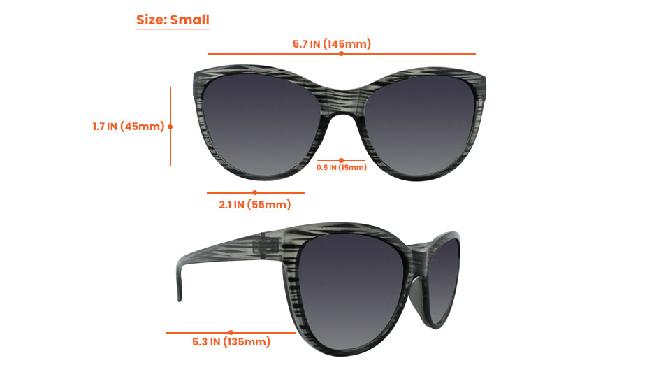 Silhouette - Polarized Classic Fashion Translucent Charcoal (Smoked)