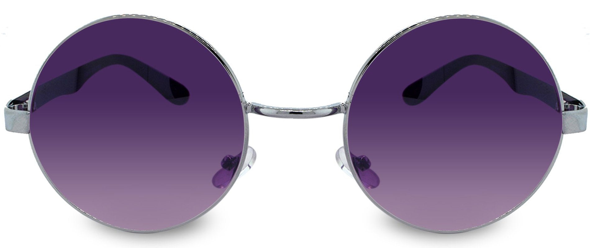 Dusk - Round Fashion Aviator Matte (Purple)